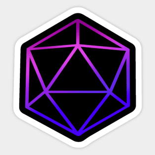 Bi Pride D20 Sticker